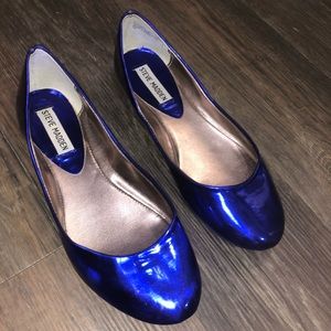 Steve Madden royal blue flats